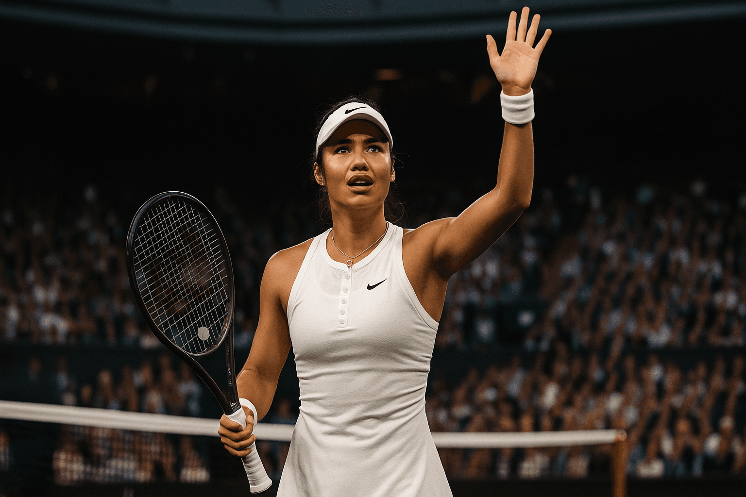 Raducanu Stuns Sabalenka to Reach First Wimbledon Quarterfinal