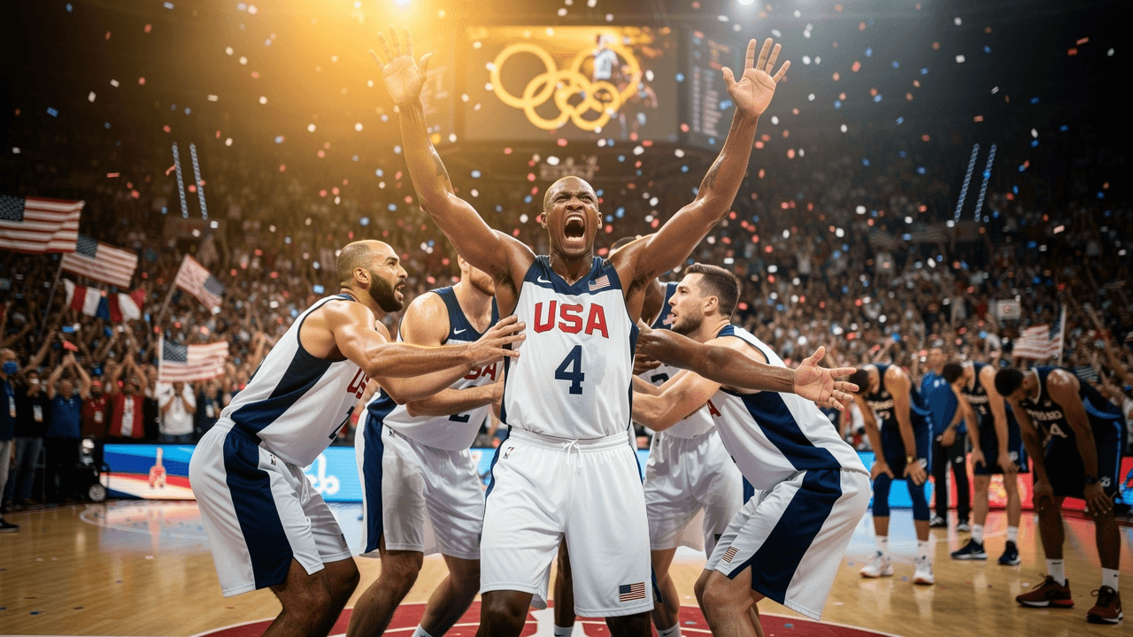 USA Men’s Basketball Wins Fifth Straight Olympic Gold in Paris