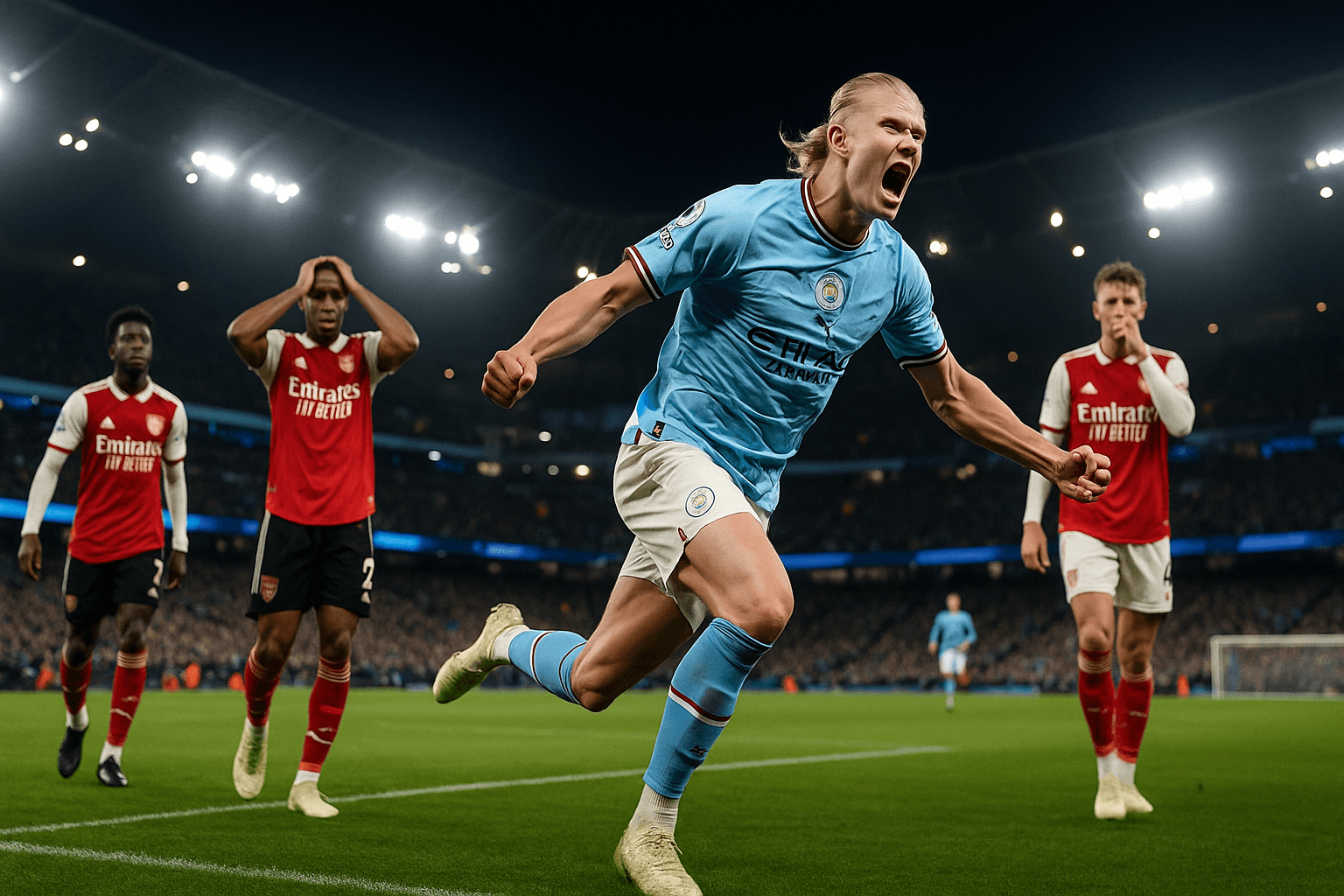 Haaland’s Late Winner Lifts Manchester City Past Arsenal and Back to the Top