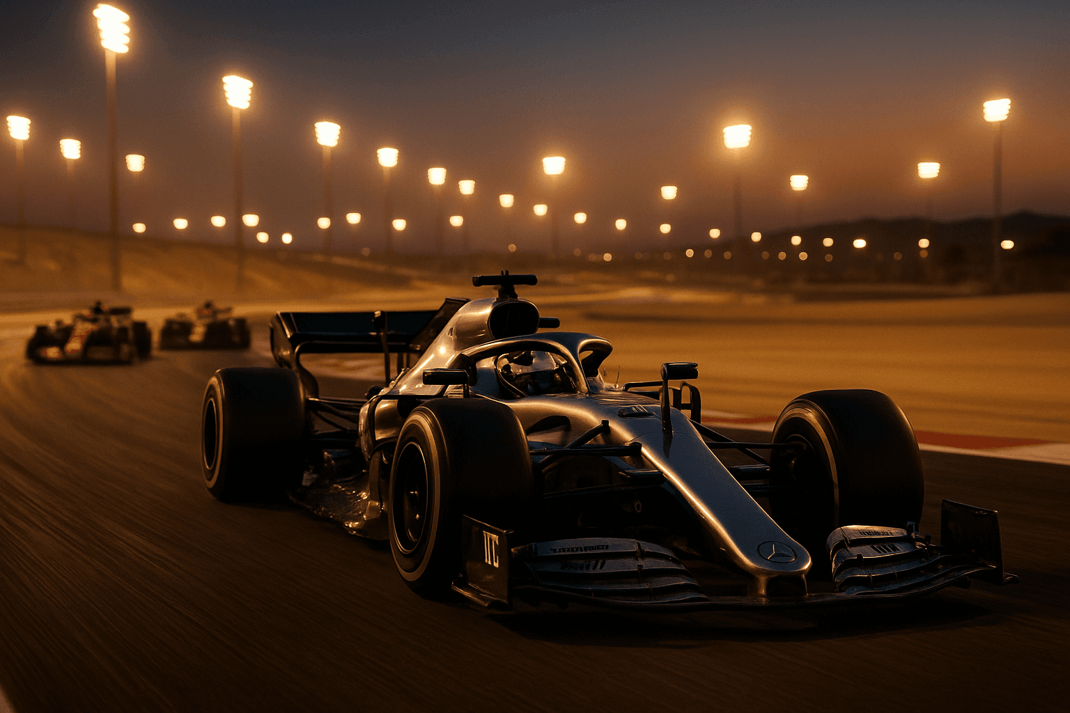 Russell Leads Bahrain Practice as Mercedes and Ferrari Set Early Pace