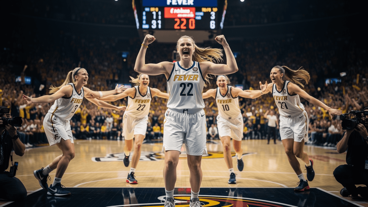 Caitlin Clark sets WNBA single-season assists record in Fever's playoff-clinching win
