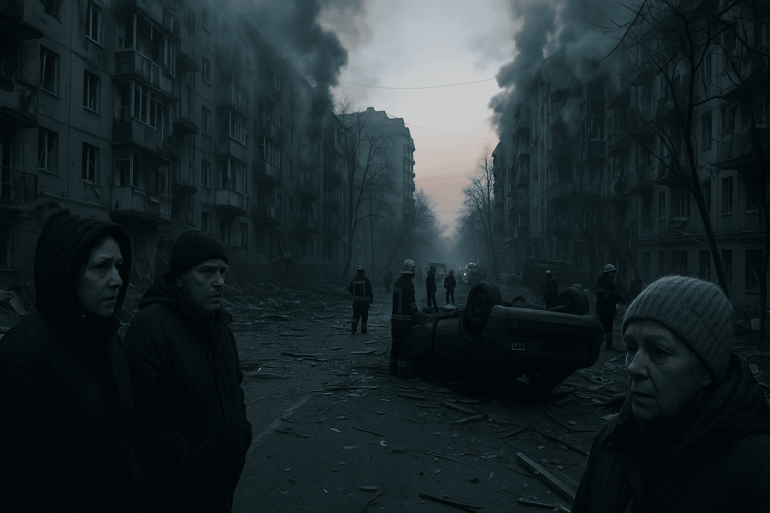 Russia Launches Deadly Wave of Missiles and Drones Across Ukraine