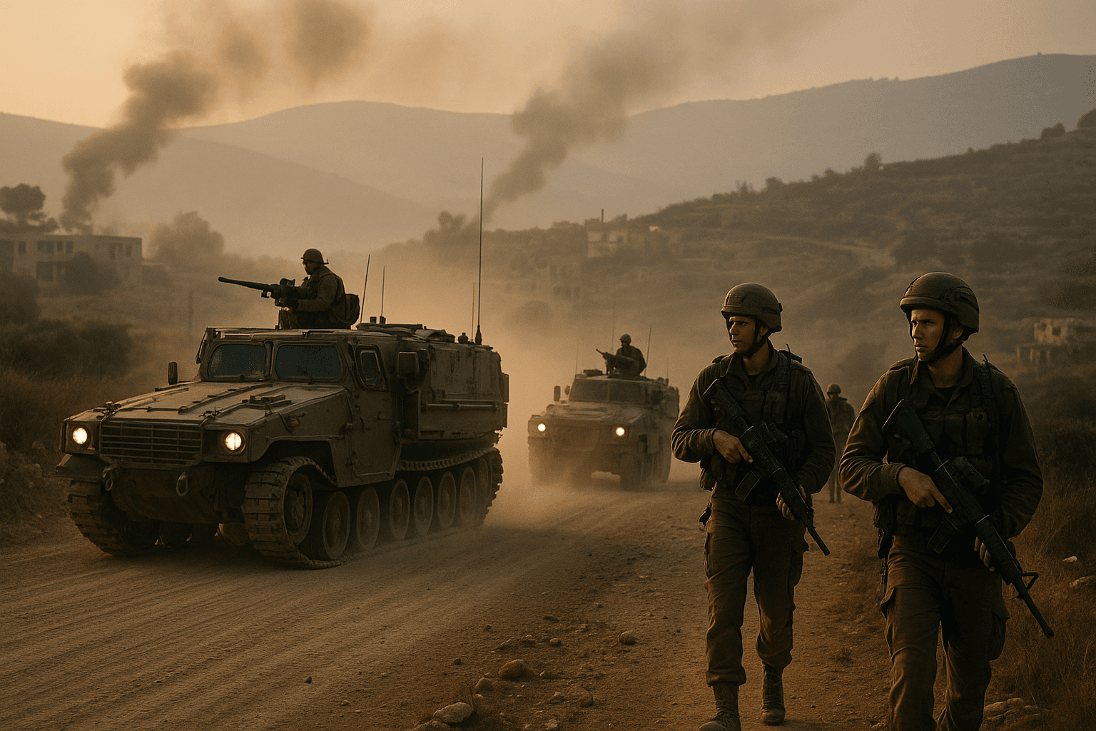 Israel Begins Ground Offensive in Southern Lebanon as Hezbollah Fighting Intensifies