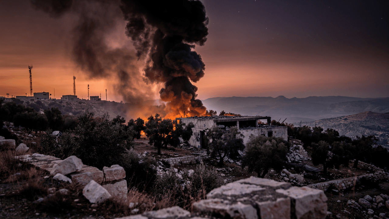 Israel Strikes Hezbollah Targets in Lebanon as Cross-Border Tensions Escalate