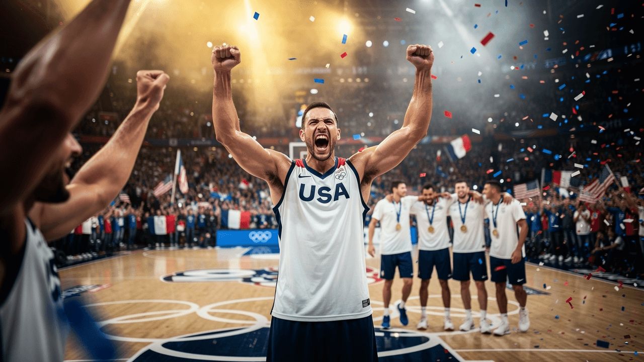USA Men’s Basketball Defeats France for Fifth Straight Olympic Gold