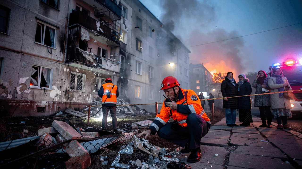 Russia Launches Major Drone and Missile Barrage on Ukrainian Cities
