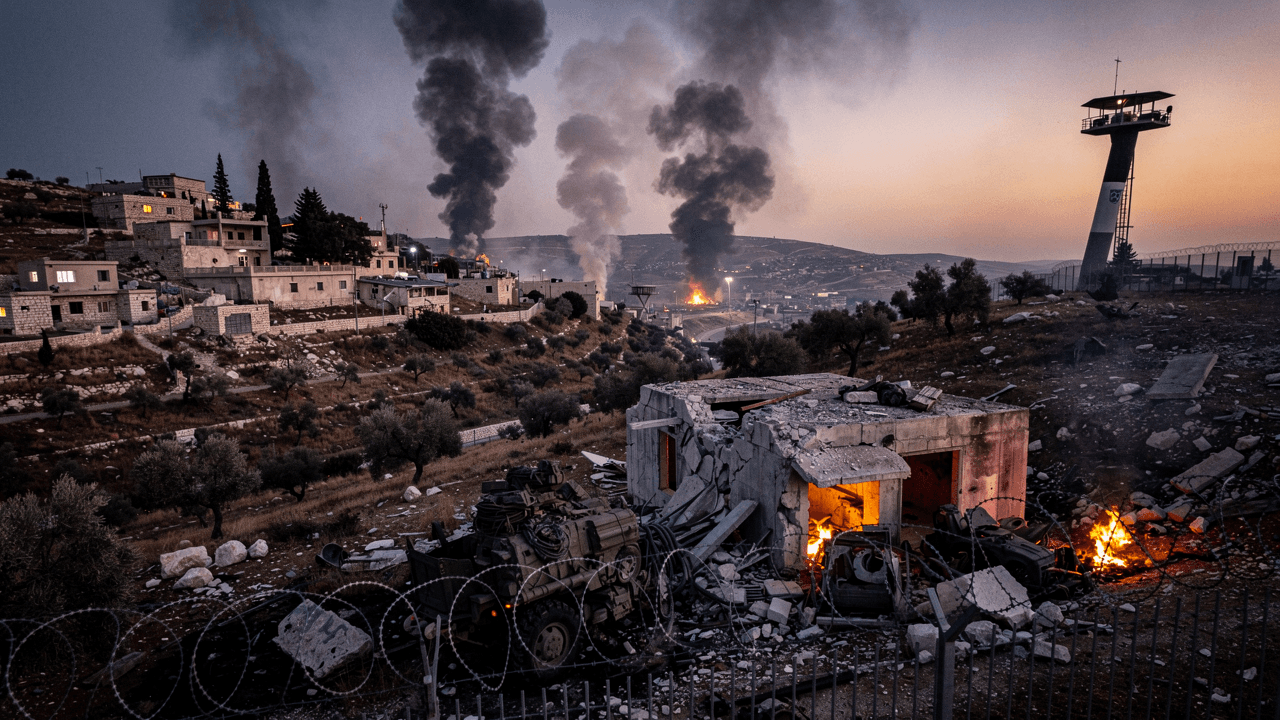 Israel Strikes Hezbollah Targets in Lebanon as Cross-Border Tensions Escalate
