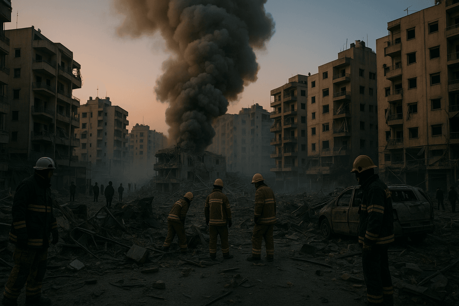 Israel Strikes Southern Beirut as Lebanon Conflict Deepens