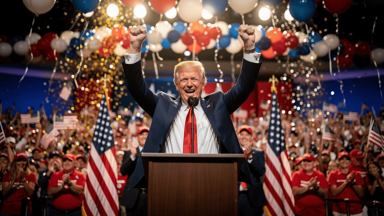 Trump Wins 2024 U.S. Presidential Election in Historic Political Comeback