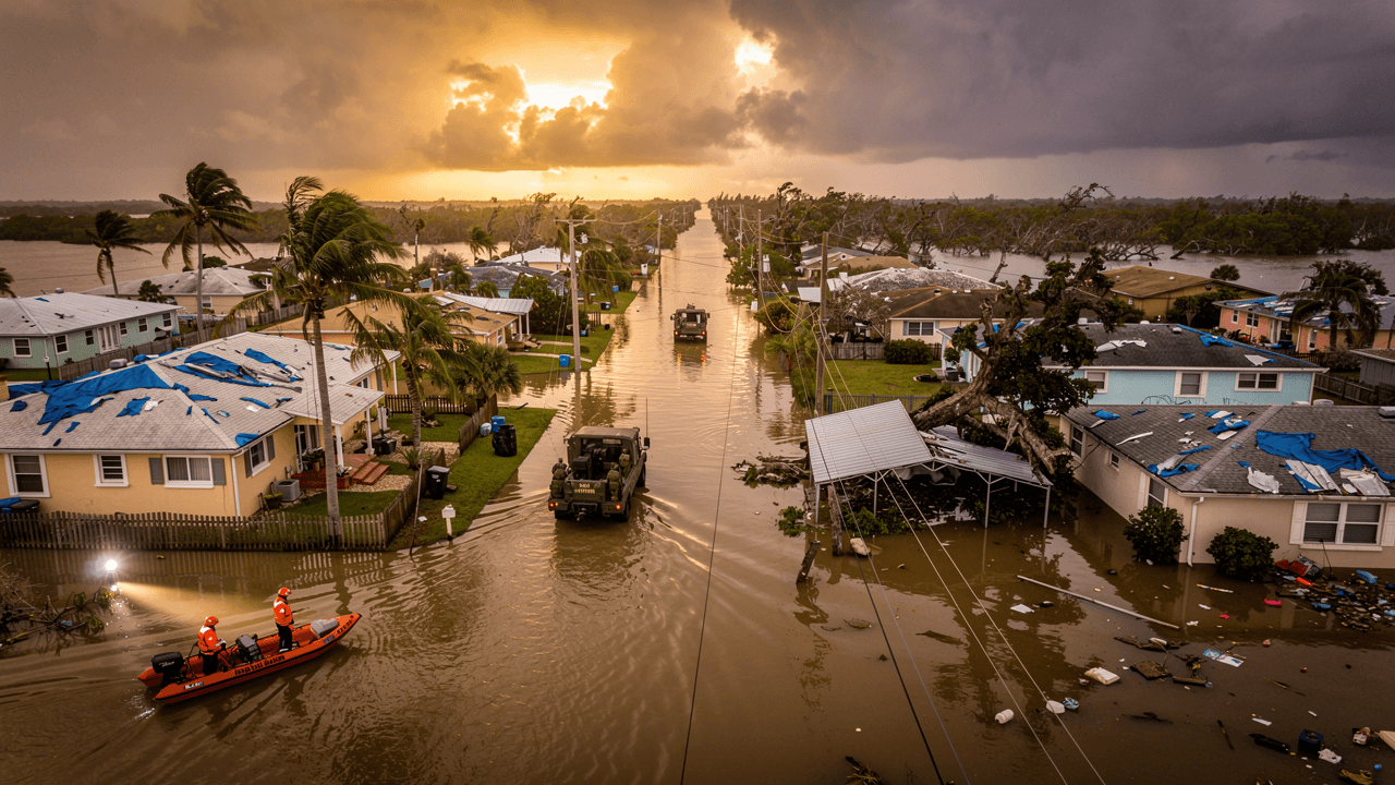 Hurricane Milton Slams Florida Coast as Category 3 Storm, Leaving Widespread Damage