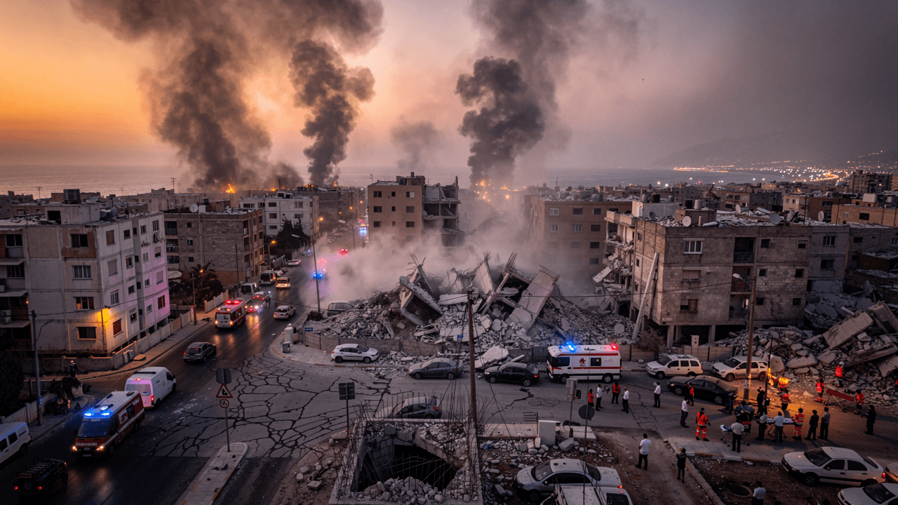 Israel Strikes Hezbollah Command Center in Beirut, Killing Leader Hassan Nasrallah