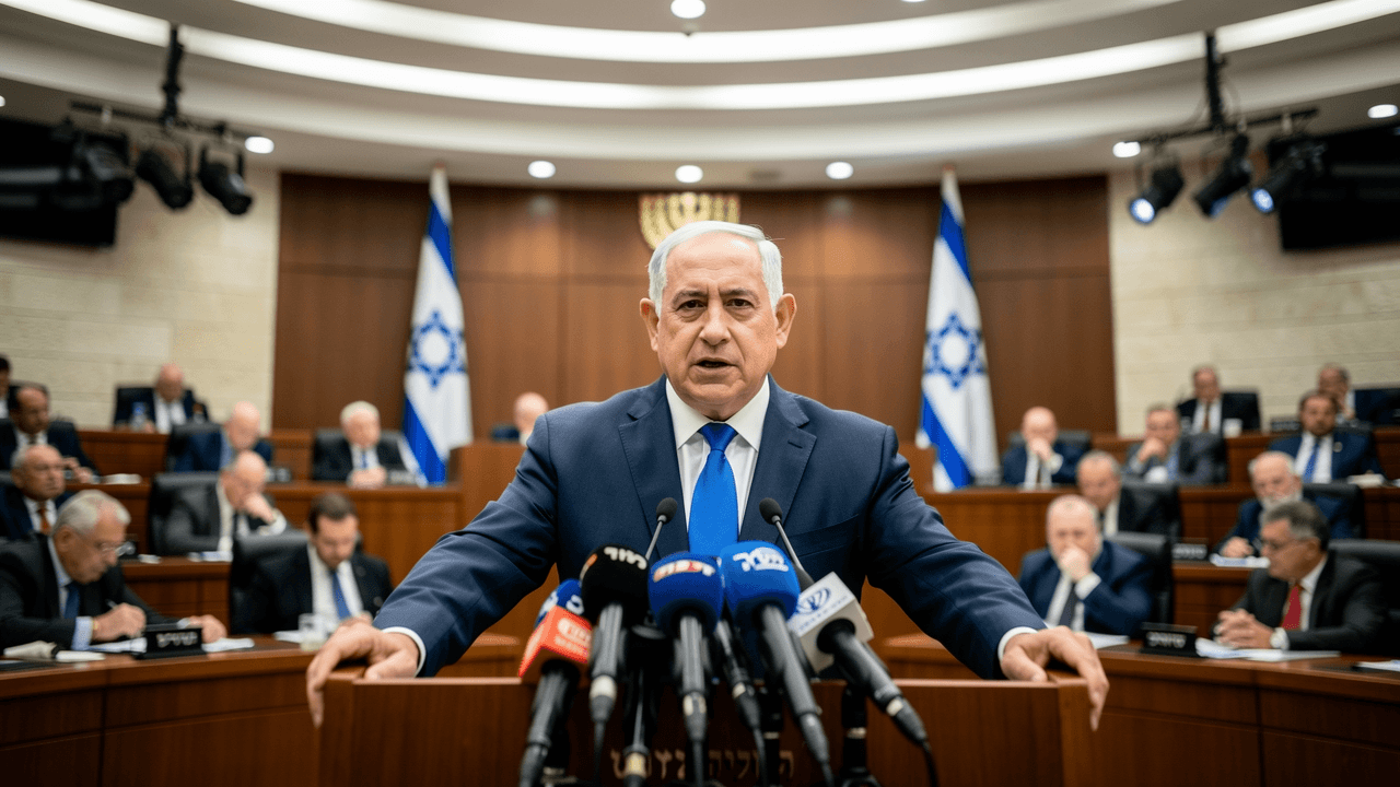 Netanyahu Unveils New Three-Phase Gaza Ceasefire Proposal