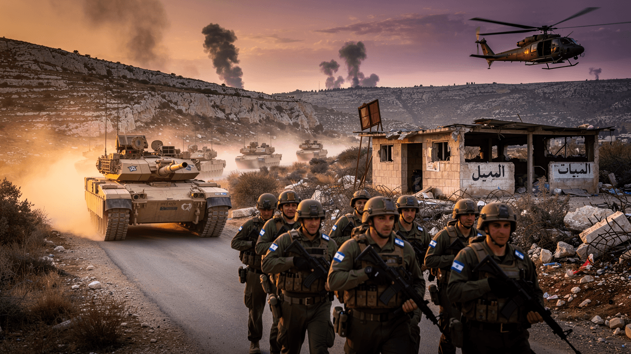 Israel Launches Ground Incursion into Southern Lebanon Amid Hezbollah Escalation
