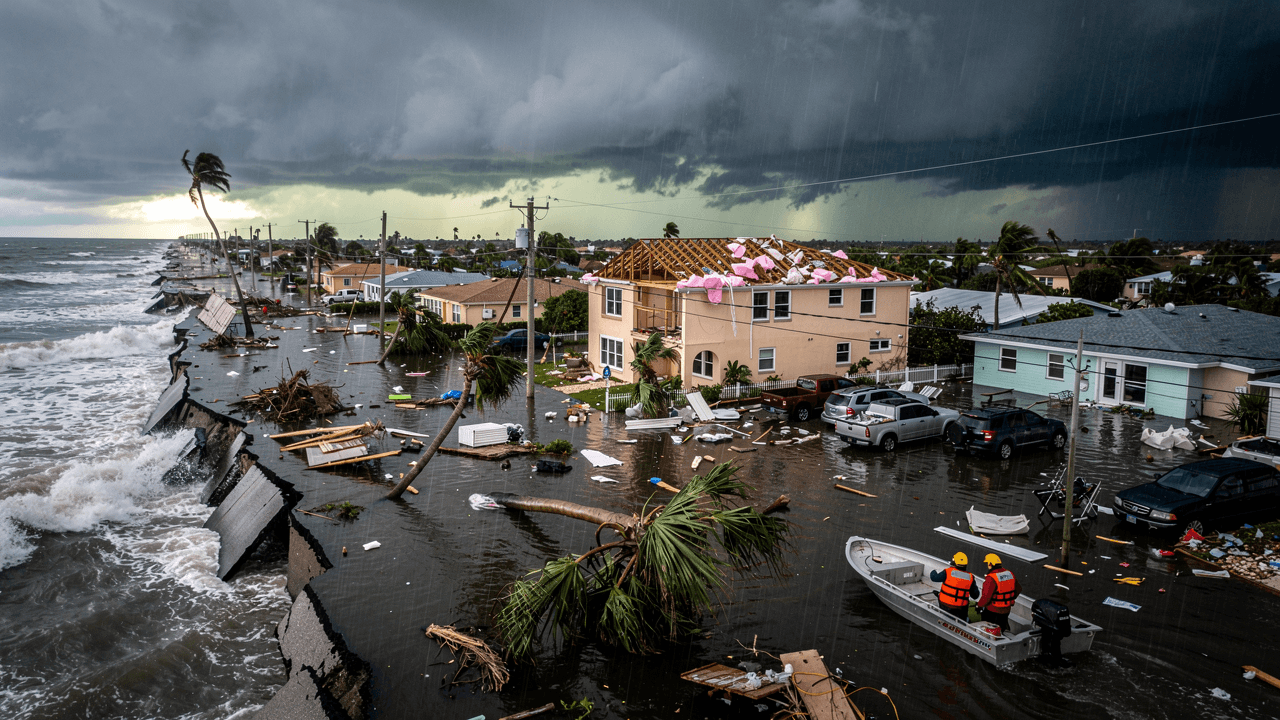 Hurricane Milton Slams Florida Gulf Coast as Category 3 Storm, Leaving Widespread Damage