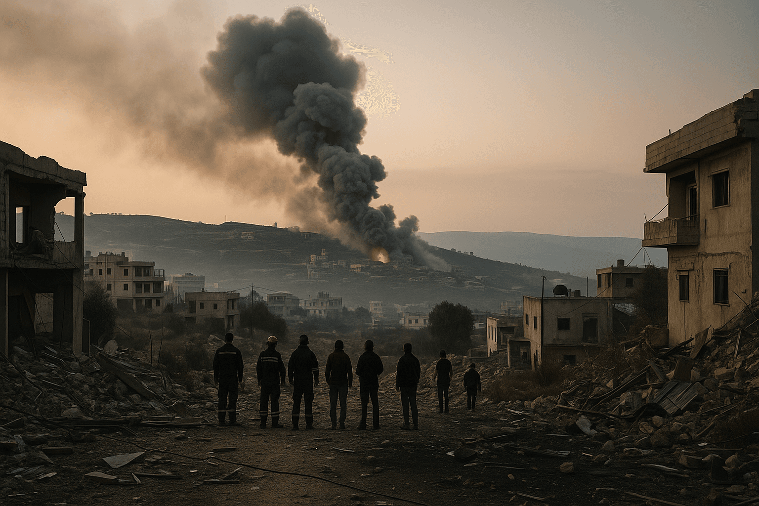 Israel Strikes Hezbollah Sites in Southern Lebanon as Tensions Rise