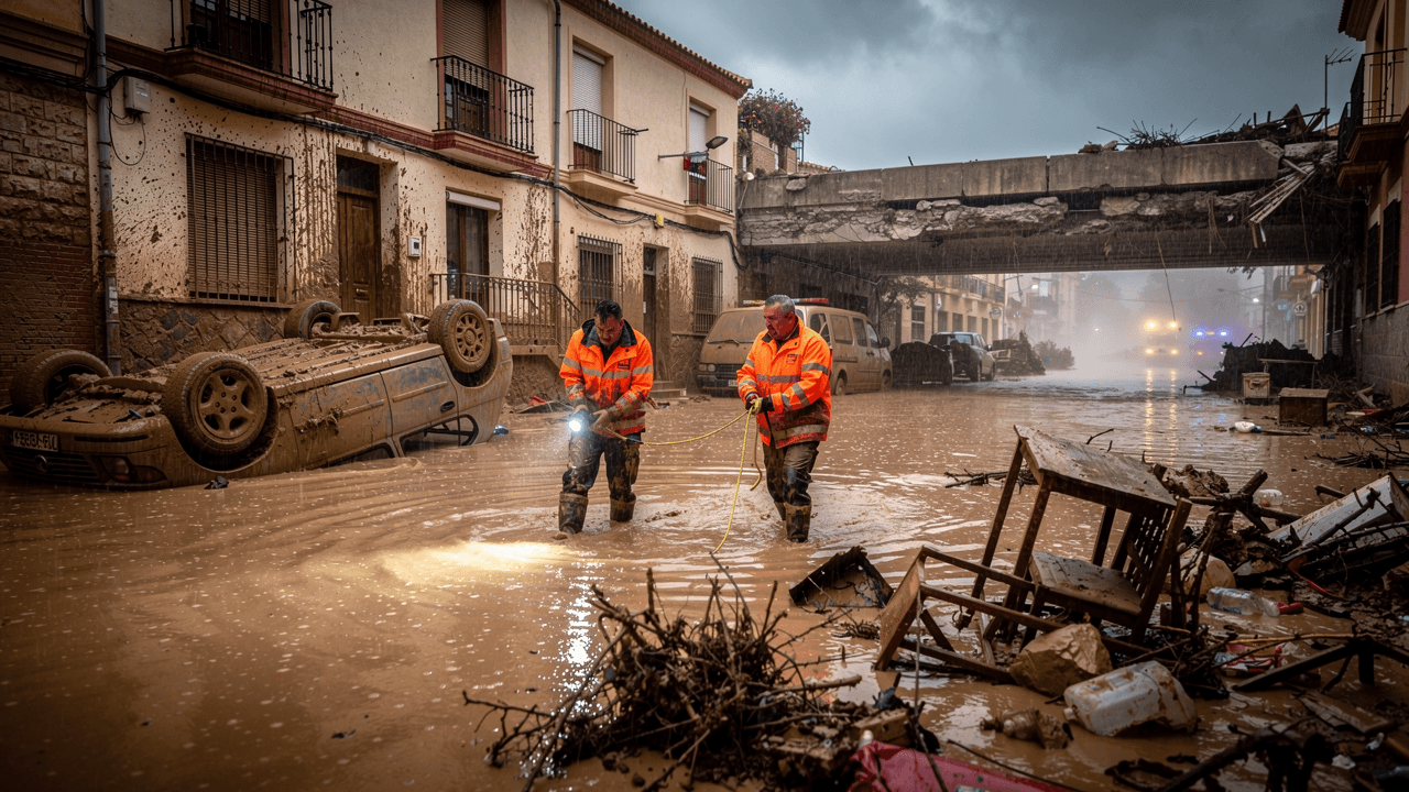 Deadly Flash Floods Ravage Spain's Valencia Region, Leaving at Least 94 Dead
