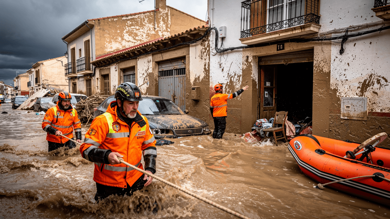 Deadly Flash Floods Kill at Least 20 in Eastern Spain as Rescue Efforts Continue