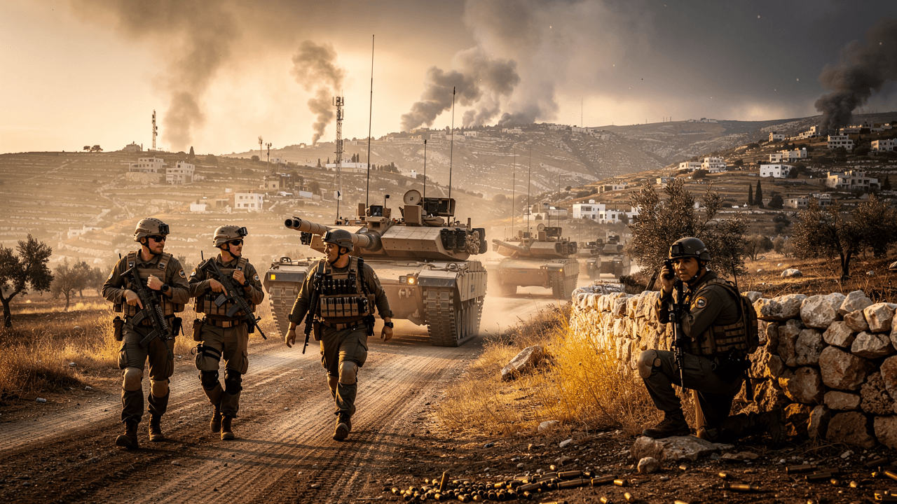 Israel Launches Ground Offensive into Southern Lebanon in Major Escalation Against Hezbollah