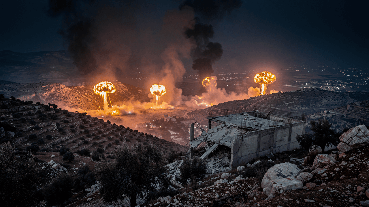 Israel Strikes Hezbollah Sites in Lebanon After Rocket Fire From Border
