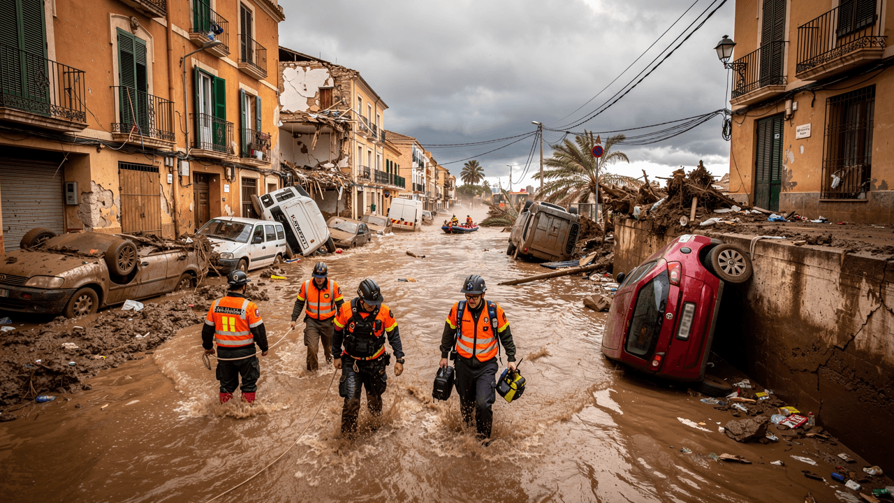 Deadly Flash Floods Ravage Spain's Valencia Region, Leaving at Least 94 Dead