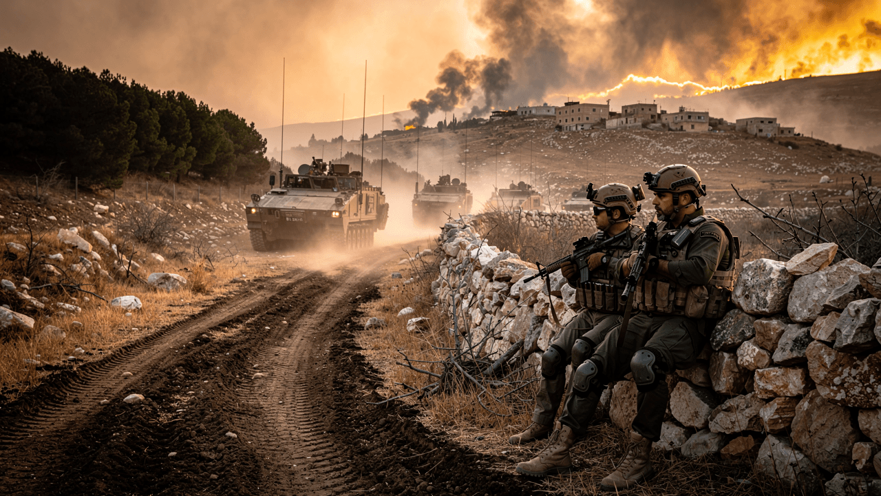 Israel Launches Ground Offensive into Southern Lebanon as Tensions with Hezbollah Escalate