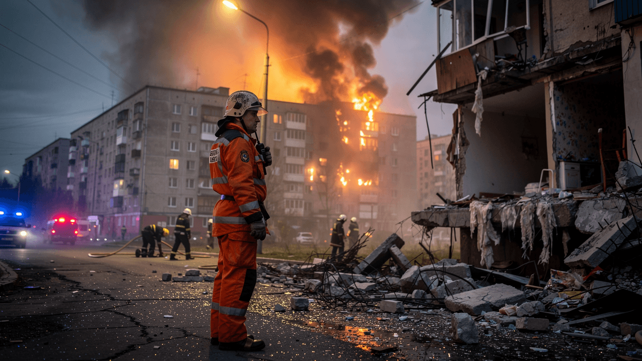 Russia Launches Major Drone and Missile Strike on Ukrainian Cities