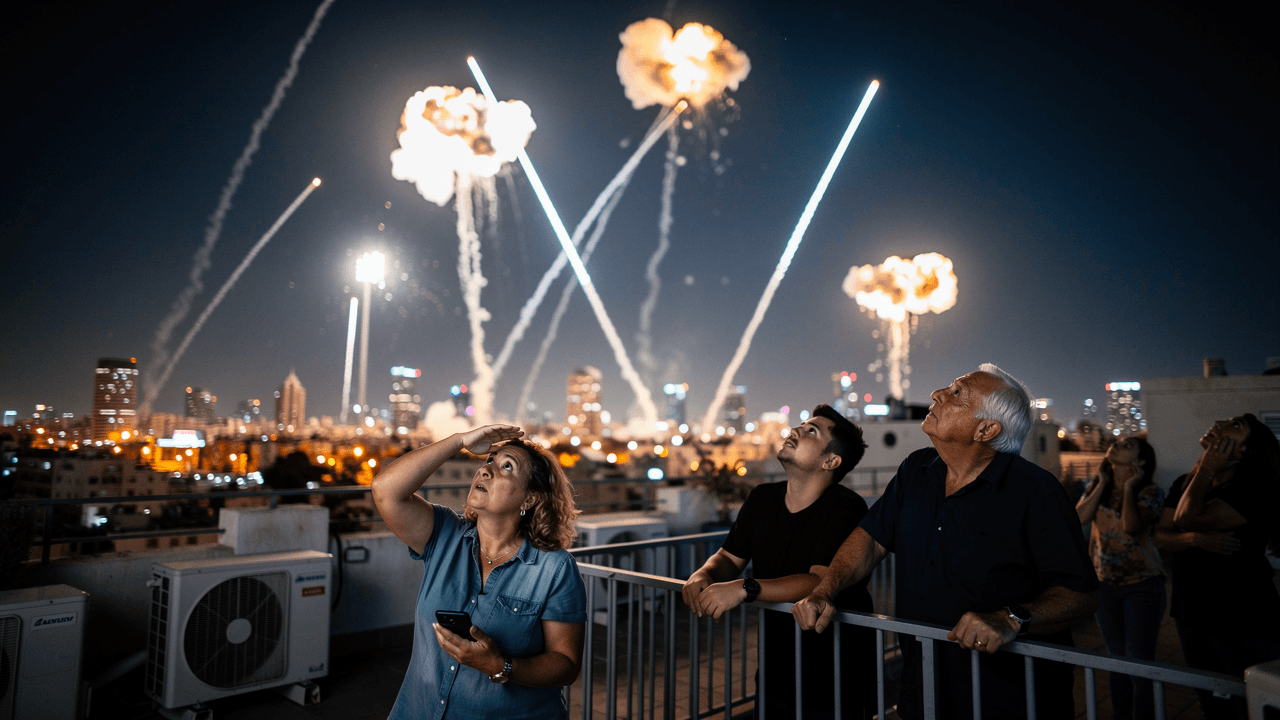 Iran Fires More Than 180 Missiles at Israel in Retaliatory Strike