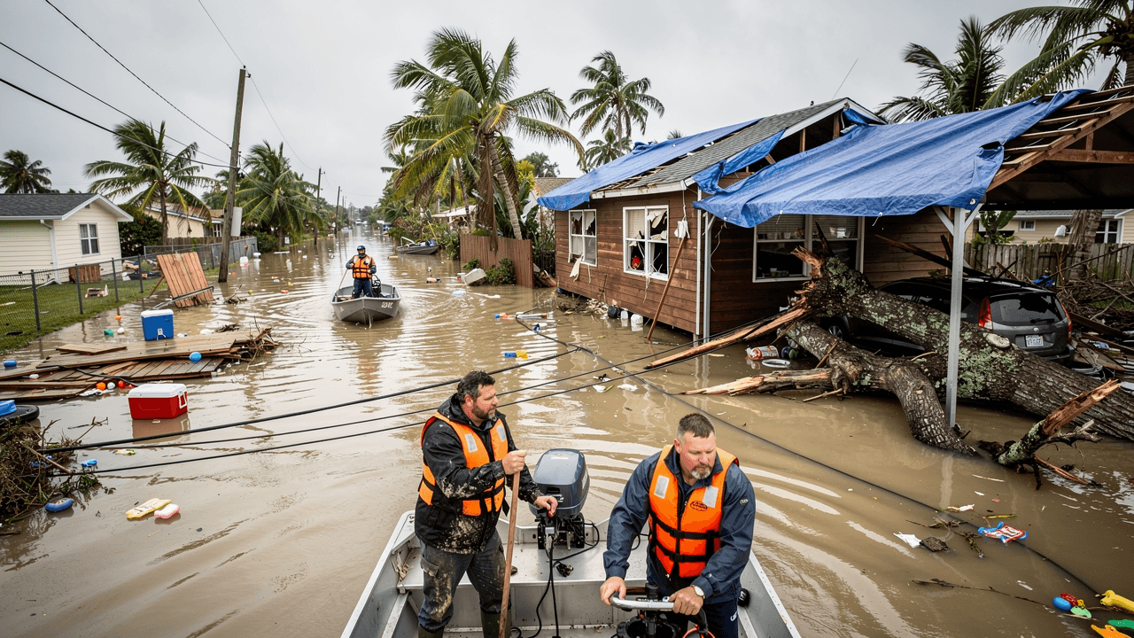 Hurricane Milton Slams Florida Coast as Category 3 Storm, Leaving Widespread Damage