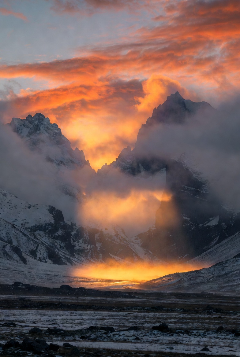 Community event notification board